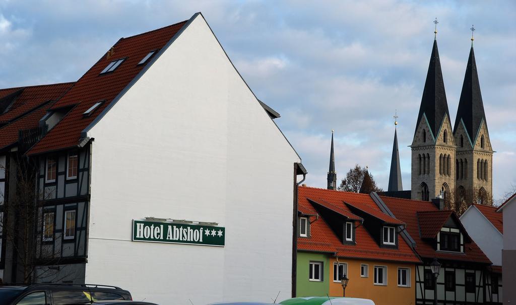 Hotel Abtshof 할버슈타트 외부 사진